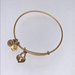 Alex and Ani Heart Lock Bracelet